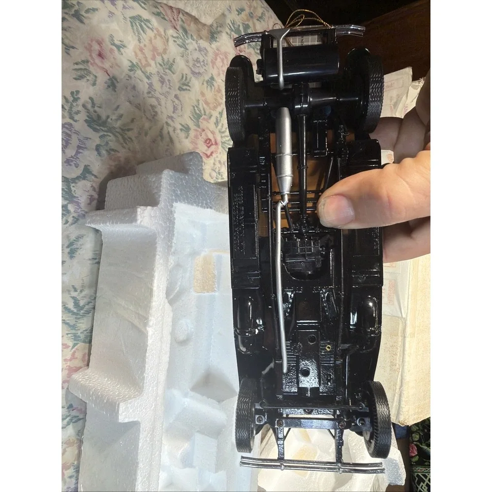 Franklin Mint 1929 Rolls-Royce Phantom 1:24 Diecast Blue/bla With Mailer Box